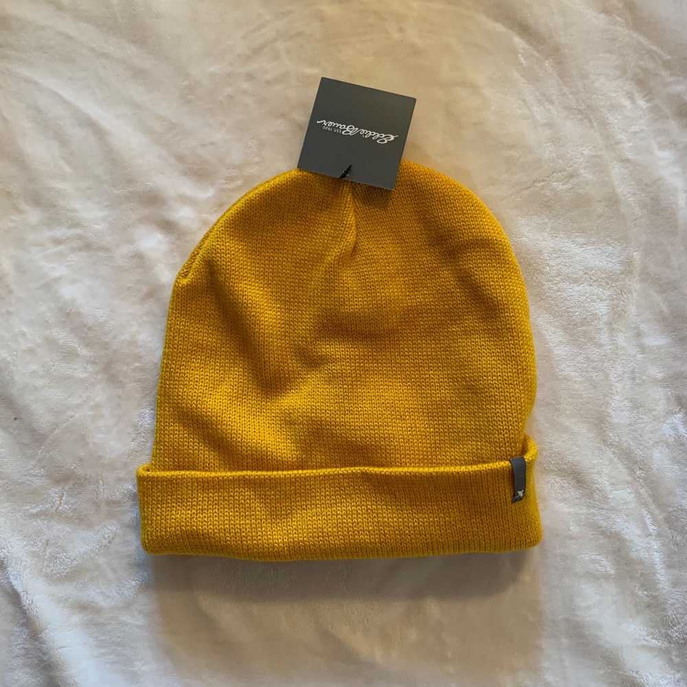 Eddie Bauer yellow Beanie